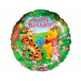 18"  Винни Пух с подарком